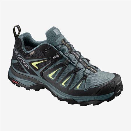 Zapatillas Trekking Salomon X ULTRA 3 GTX W Mujer Verde (ES-SDGF)